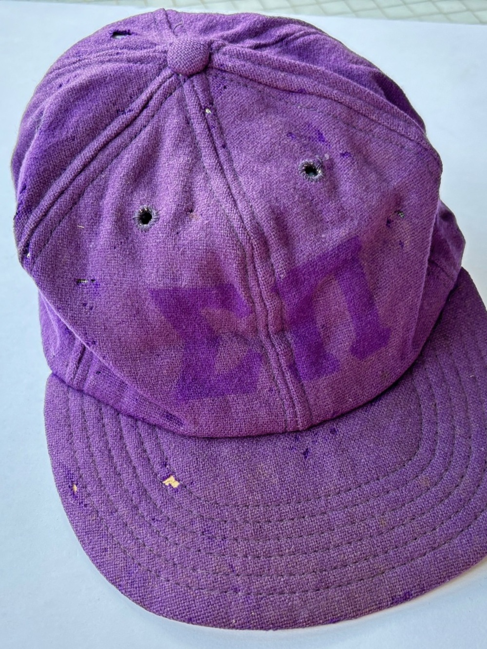 Sigma Pi Fraternity Wool Ball Cap CA 1972